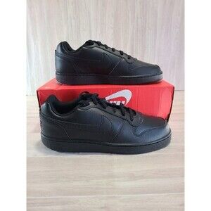 Nike Ebernon Low Black Men’s 9 – AQ1775‑003 Retro Court Sneaker